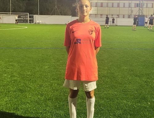 Lucía Moncayo, seleccionada con la Gaditana de fútbol