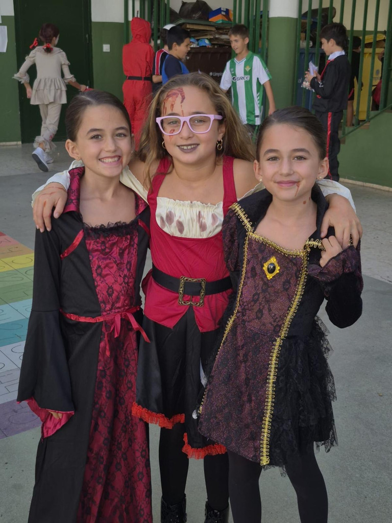 Tarde de Halloween en Los Pinos