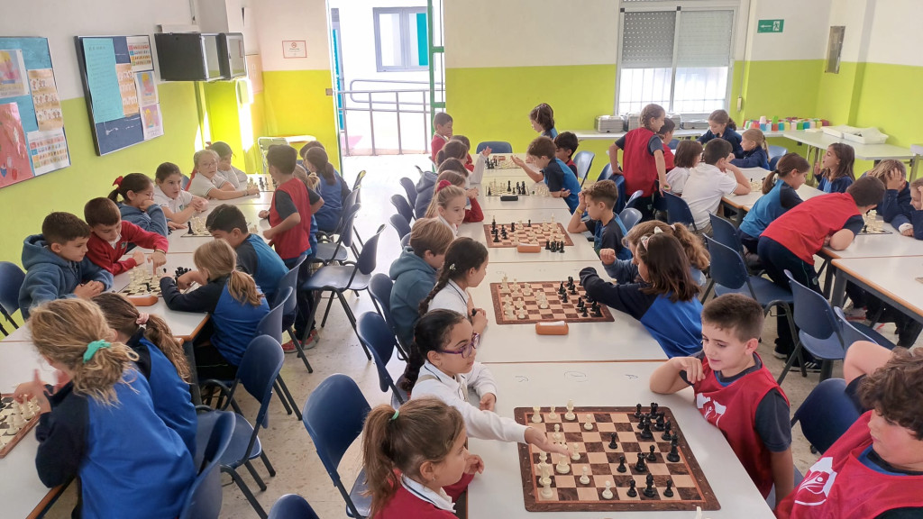 Día del ajedrez educativo en Los Pinos