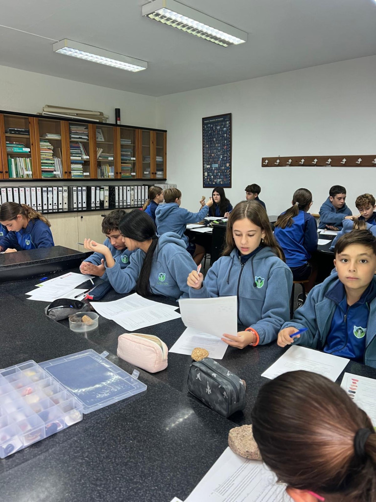 Comienzan los trabajos para 1º de ESO en el laboratorio