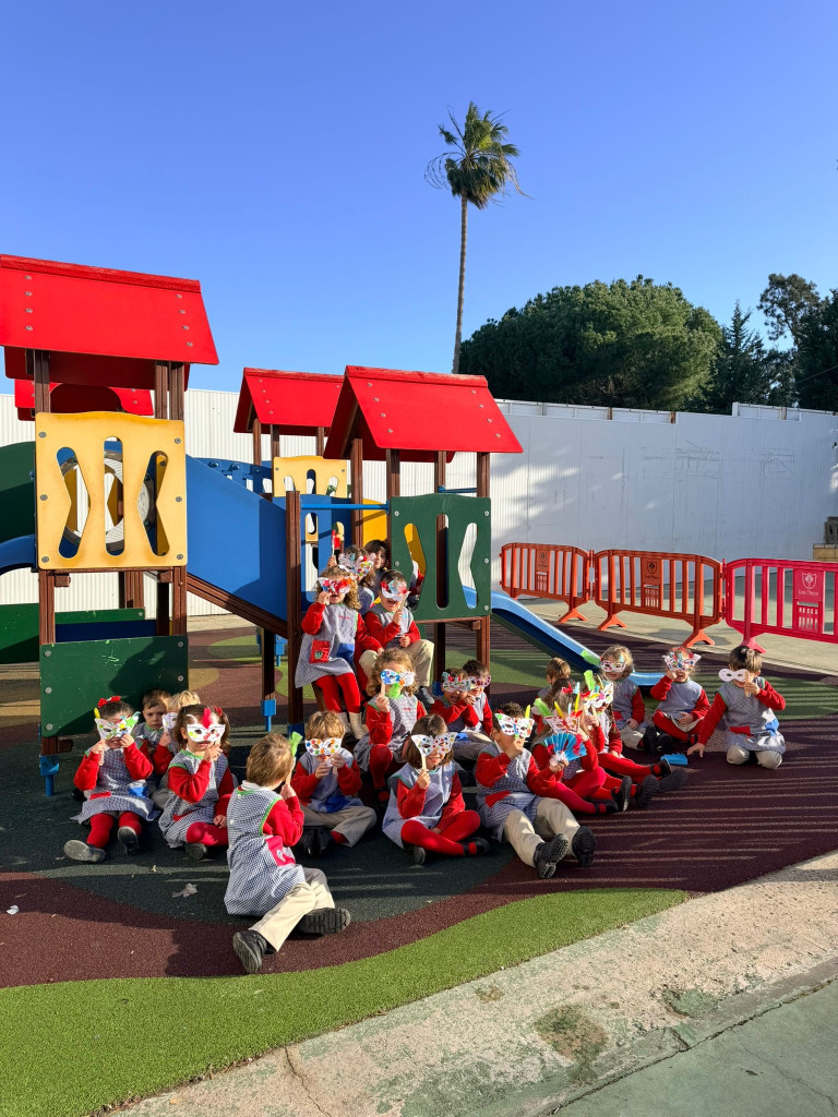 Maravilloso día de Carnaval en Los Pinos