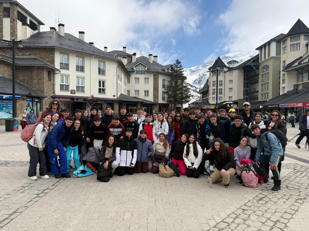 Imágenes de 3º de Secundaria en Sierra Nevada