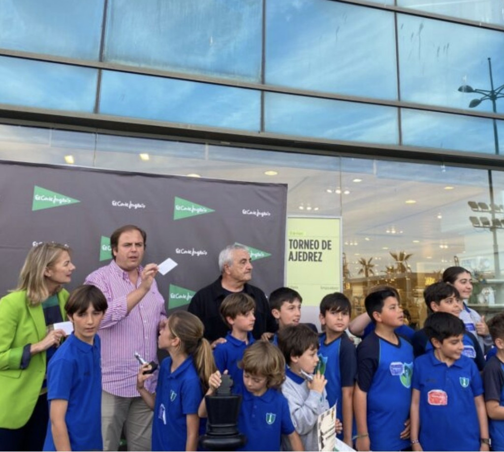 Campeones por quinto año consecutivo del Torneo de Ajedrez