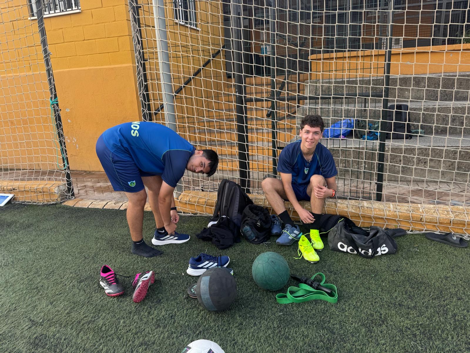 Alumnos CAED Técnico Deportivo Fútbol Los Pinos Algeciras