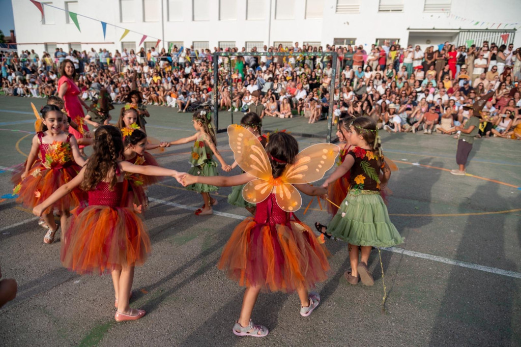 Brillante “Fiesta fin de curso” en Los Pinos
